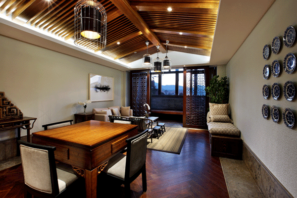 中式家居设计，完美的设计在于细节。
