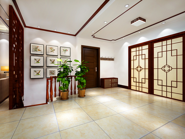 新中式家装设计，注重以人为本的设计原则。