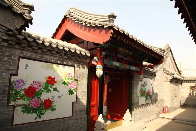 四合院设计实景图，展现出个性美。