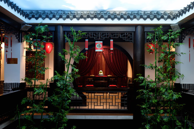 四合院餐厅设计，一点要注意细节处。