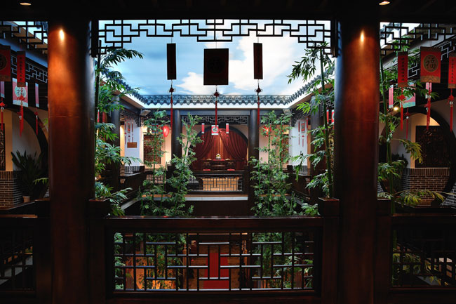 古典四合院餐厅设计，一点要注意细节处。